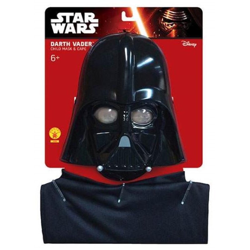 Darth Vader Cape And Mask Child - Jokers Costume Mega Store
