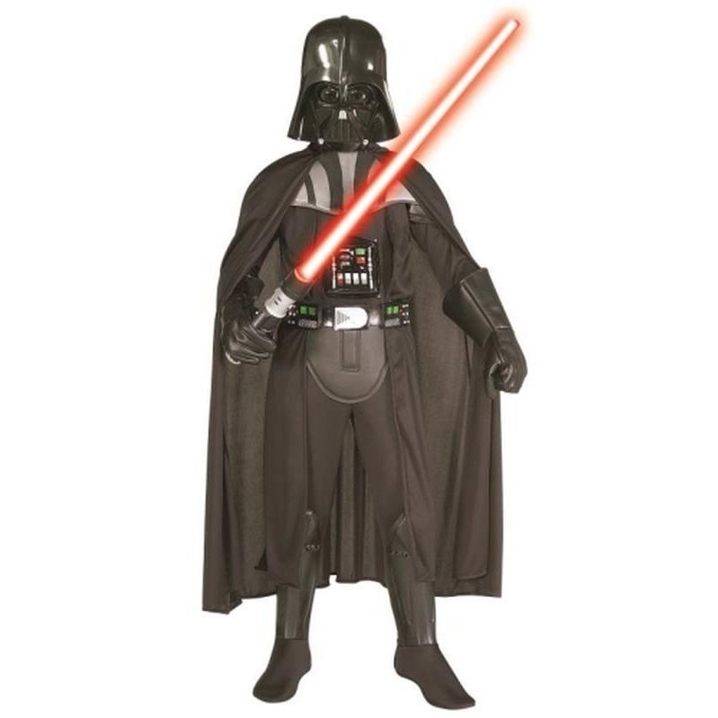 Darth Vader Deluxe With Lightsaber Size M - Jokers Costume Mega Store