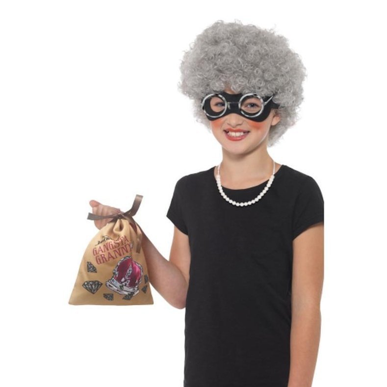 David Walliams Deluxe Gangsta Granny Instant Kit - Jokers Costume Mega Store