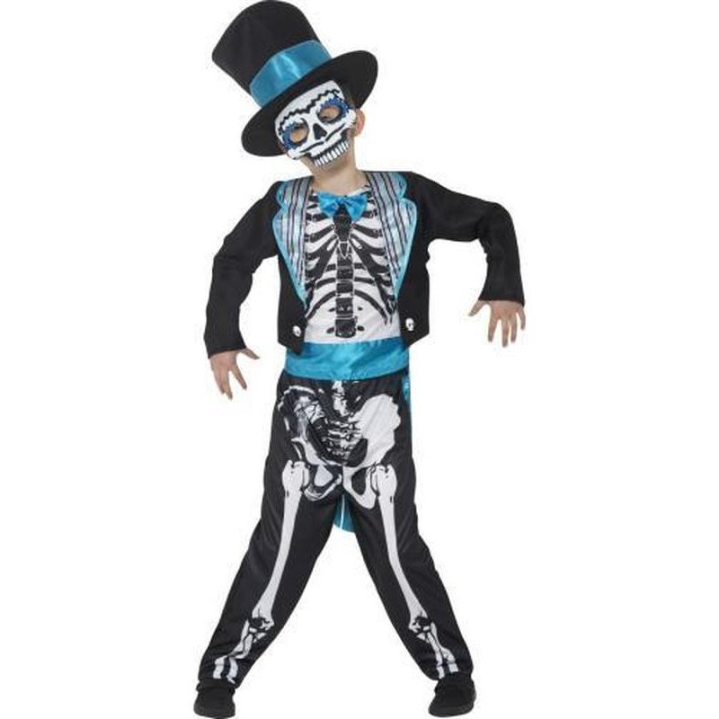 Day of the Dead Groom Costume - Jokers Costume Mega Store