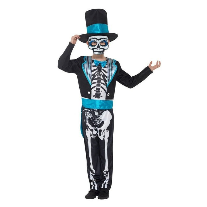 Day of the Dead Groom Costume - Jokers Costume Mega Store