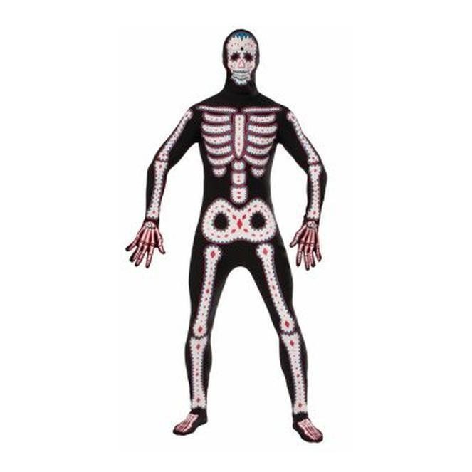 Day Of The Dead Mens Size Std - Jokers Costume Mega Store
