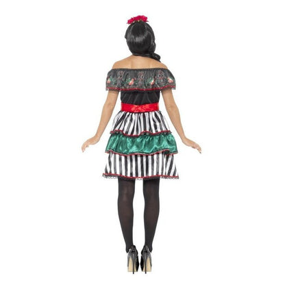Day of the Dead Senorita Doll Costume - Jokers Costume Mega Store