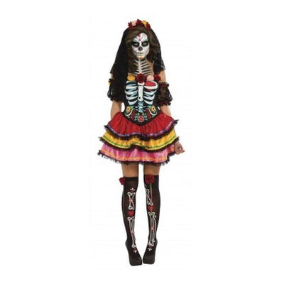 Day Of The Dead Senorita Size S - Jokers Costume Mega Store