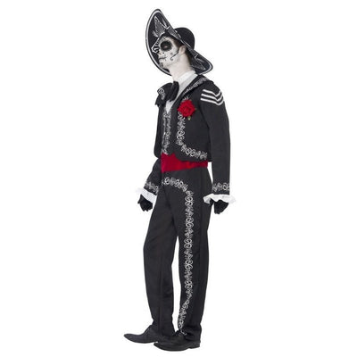 Day of the Dead Se±or Bones Costume - Jokers Costume Mega Store