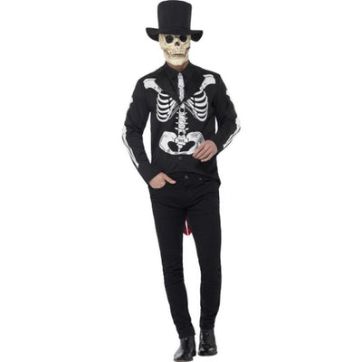 Day of the Dead Se±or Skeleton Costume - Jokers Costume Mega Store