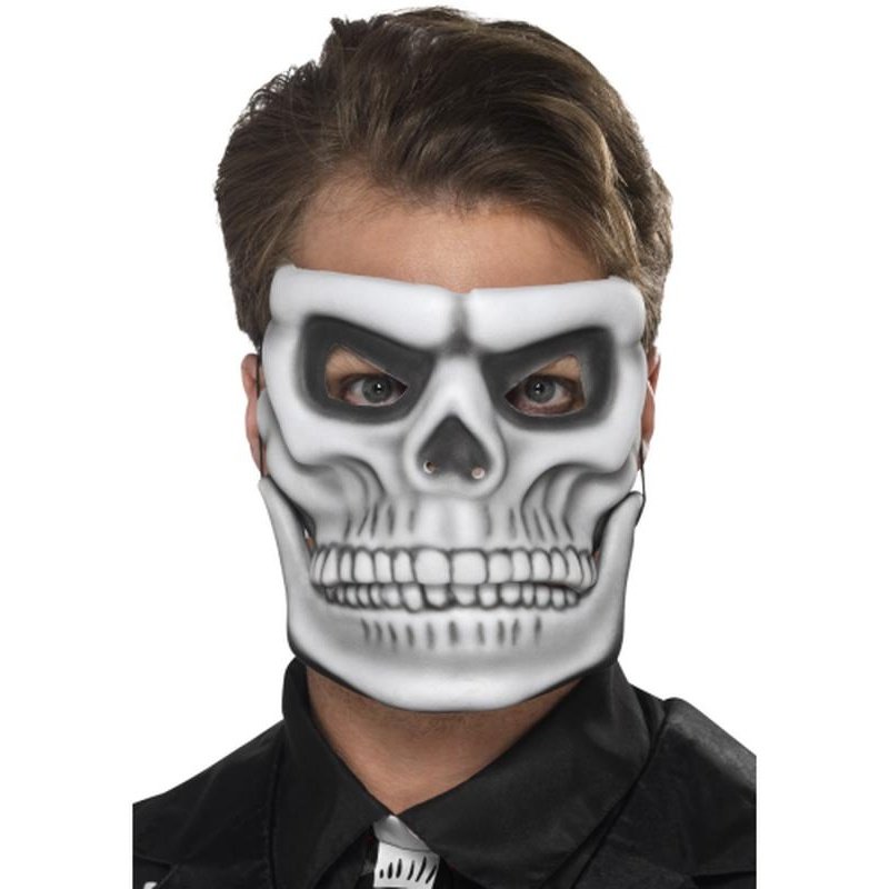 Day Of The Dead Skeleton Mask - Jokers Costume Mega Store