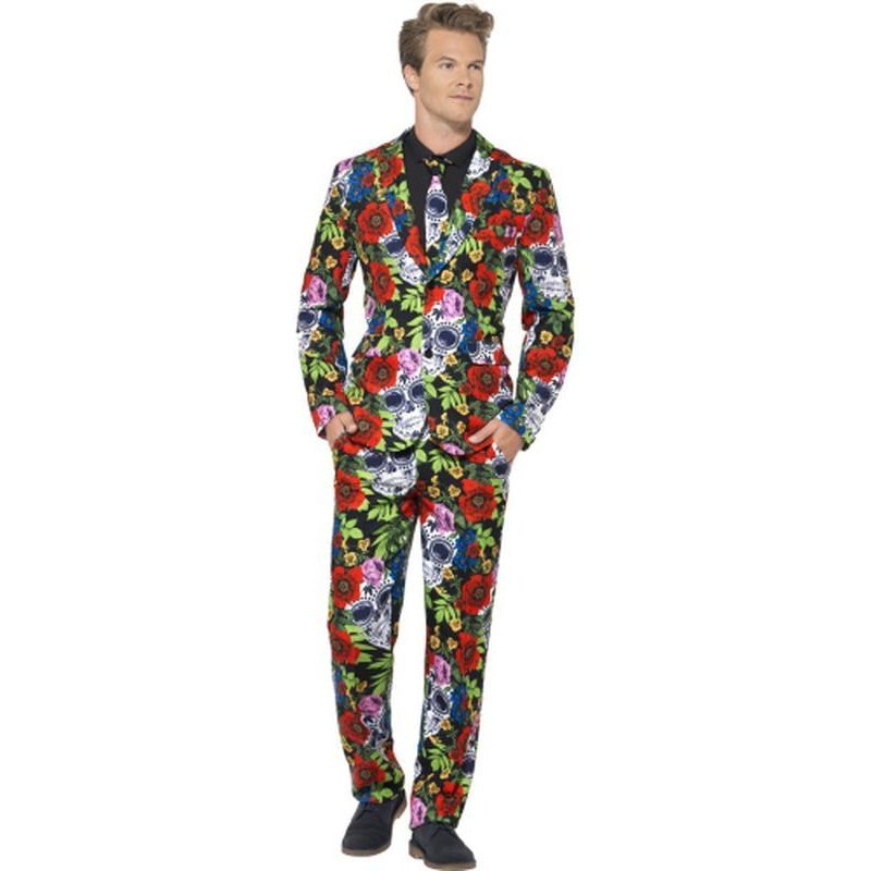 Day Of The Dead Suit - Jokers Costume Mega Store