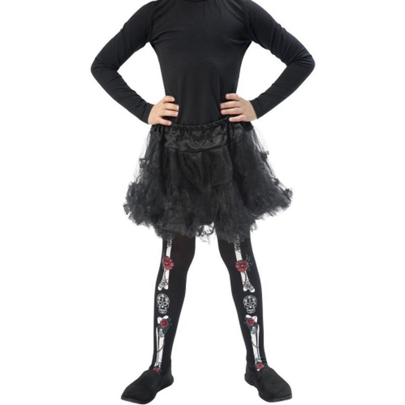 Day of the Dead Tights, Child - Jokers Costume Mega Store