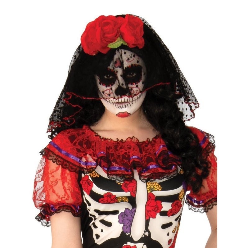 Day Of The Dead Womens Costume, Adult - Jokers Costume Mega Store