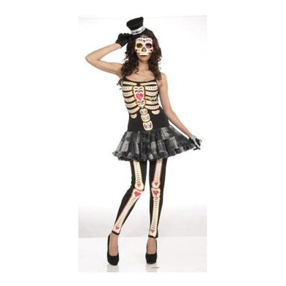 Day Of The Dead Womens Size Std - Jokers Costume Mega Store