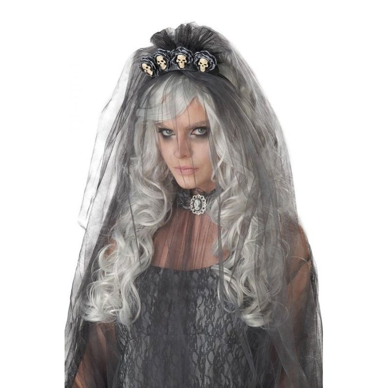 Dead Bride Wig - Jokers Costume Mega Store