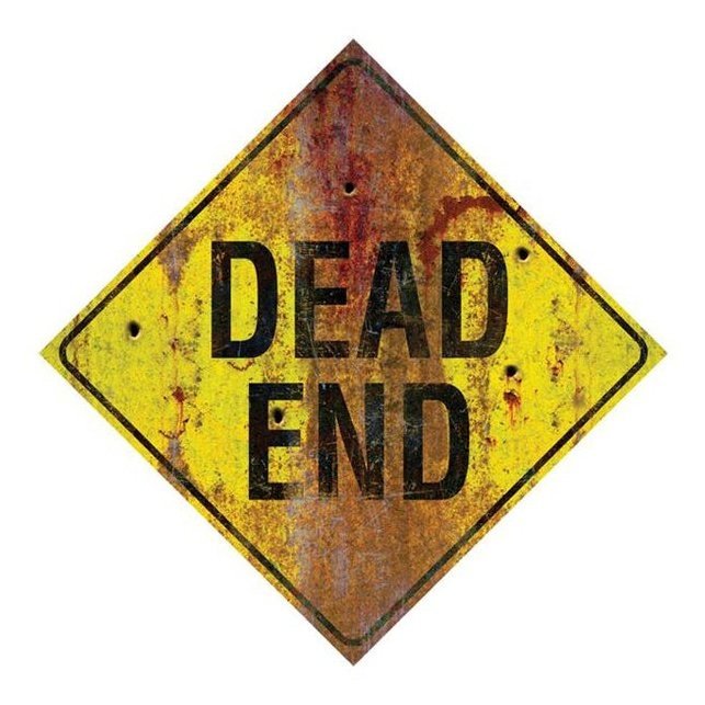 Dead End Sign - Jokers Costume Mega Store