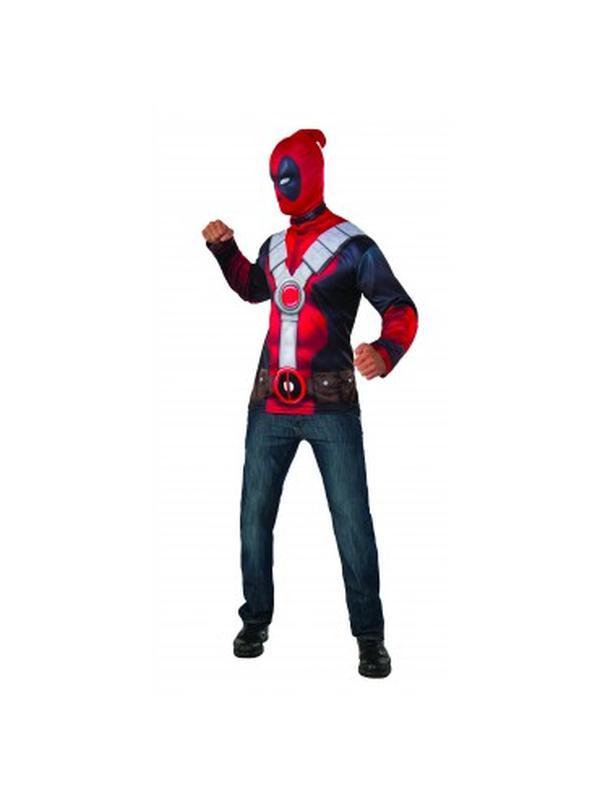 Deadpool Classic Costume Top Adult Size Standard - Jokers Costume Mega Store