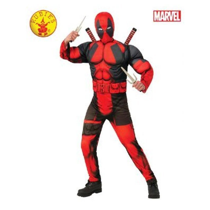 Deadpool Costume Size Teen - Jokers Costume Mega Store