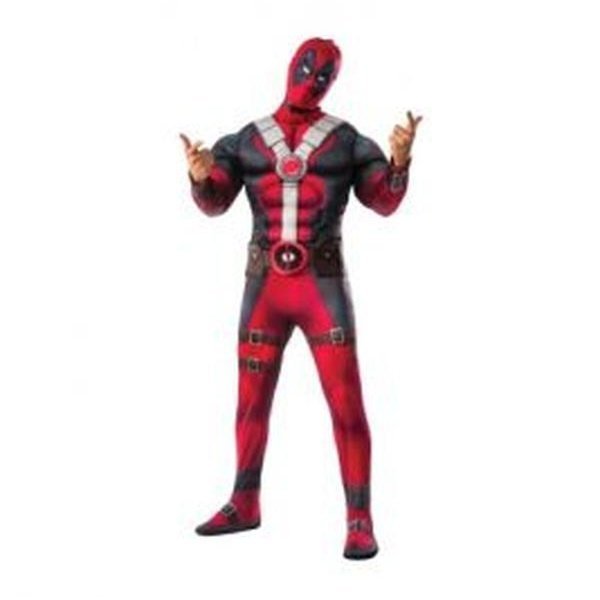 Deadpool Movie Deluxe Adult Size Std - Jokers Costume Mega Store