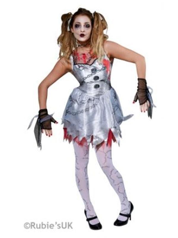 Deathly Doll Costume Size M - Jokers Costume Mega Store