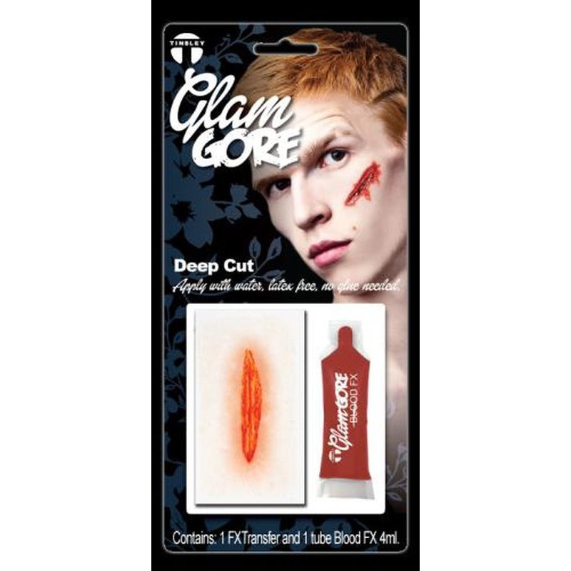 Deep Cut – Glam Gore 3 D Transfer Kit - Jokers Costume Mega Store