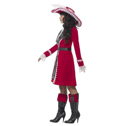 Deluxe Authentic Lady Captain Costume - Jokers Costume Mega Store