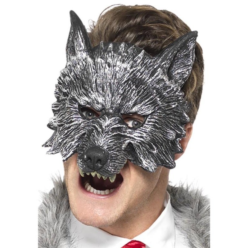 Deluxe Big Bad Wolf Mask - Jokers Costume Mega Store