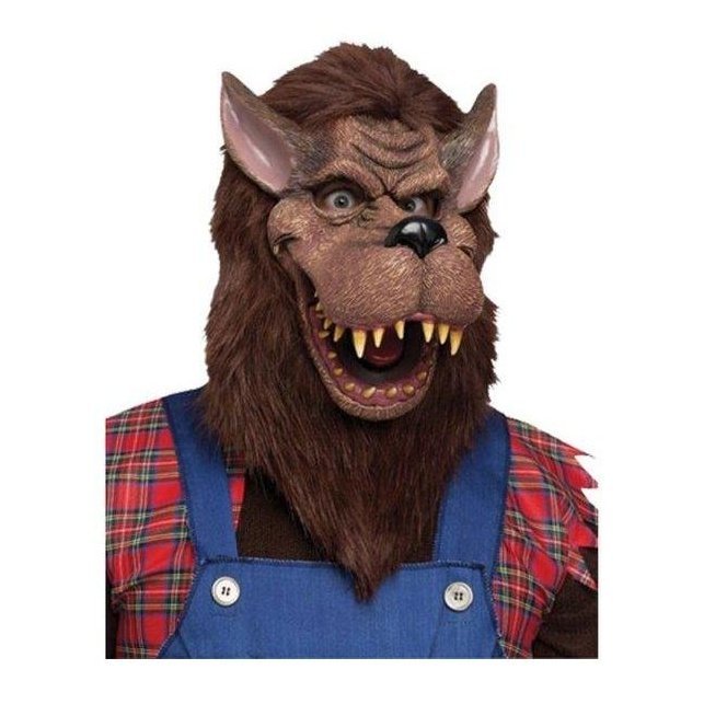 Deluxe Big Bad Wolf Mask - Adult - Jokers Costume Mega Store