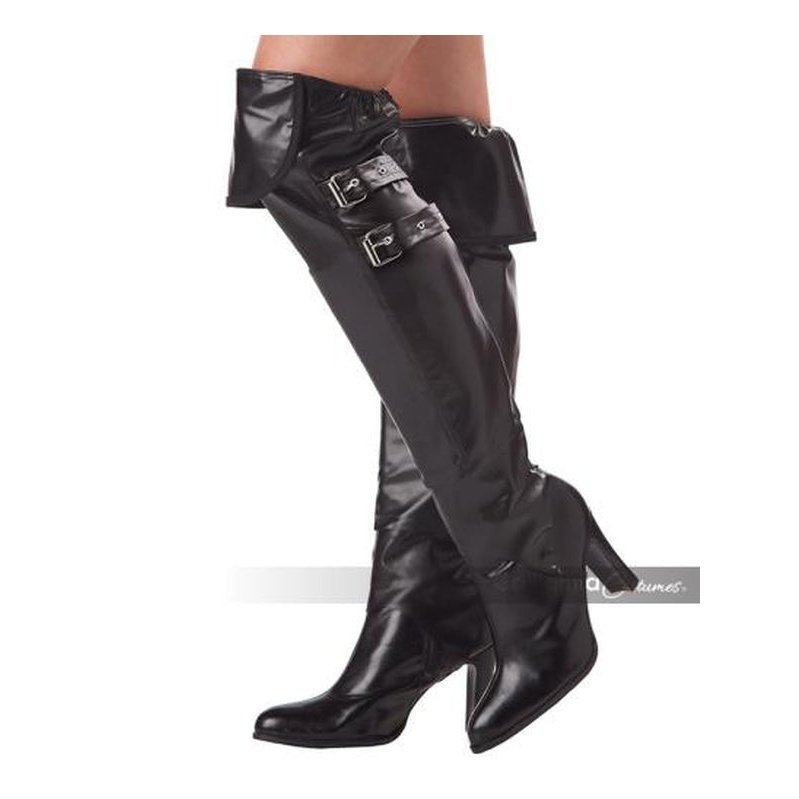 Deluxe Boot Covers With Buckles - Jokers Costume Mega Store