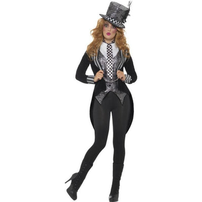 Deluxe Dark Miss Hatter Costume - Jokers Costume Mega Store