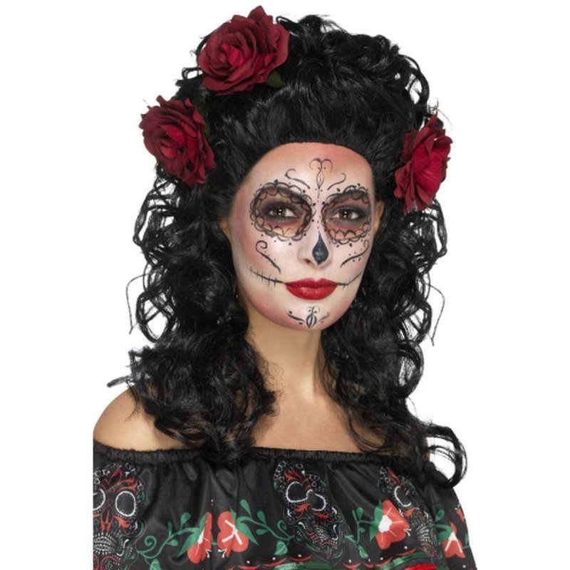Deluxe Day of the Dead Wig - Jokers Costume Mega Store