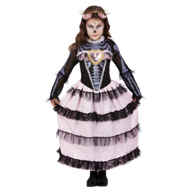 Deluxe Dotd Princess Costume, Pink - Jokers Costume Mega Store