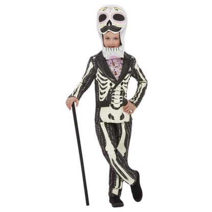 Deluxe Dotd Senor Costume, Pink & Black - Jokers Costume Mega Store