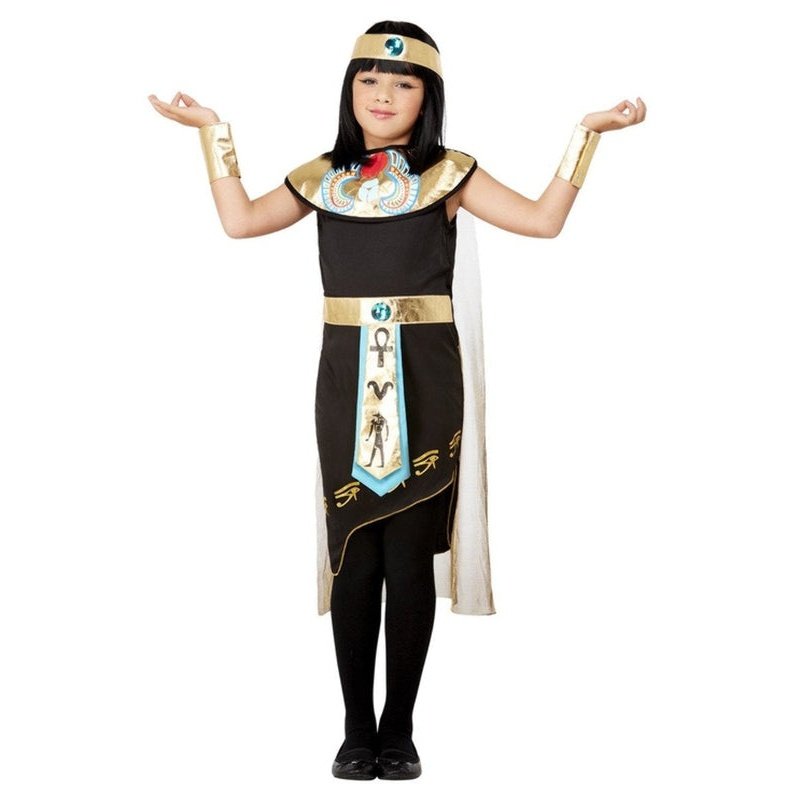 Deluxe Egyptian Princess Costume, Black - Jokers Costume Mega Store