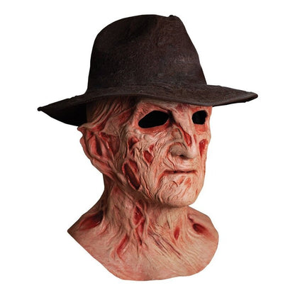 Deluxe Freddy Mask With Hat A Nightmare On Elm Street 4 - Jokers Costume Mega Store