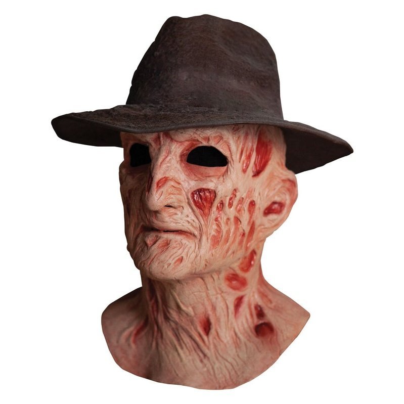 Deluxe Freddy Mask With Hat A Nightmare On Elm Street 4 - Jokers Costume Mega Store