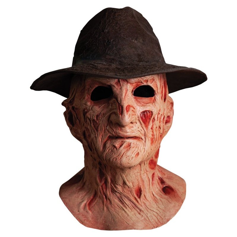Deluxe Freddy Mask With Hat A Nightmare On Elm Street 4 - Jokers Costume Mega Store