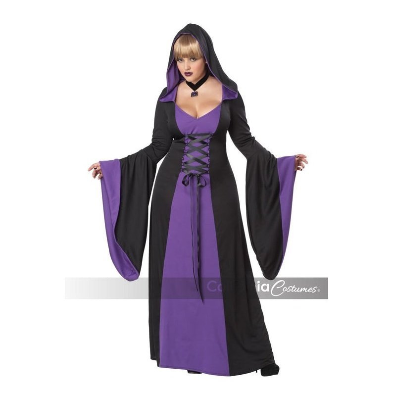 Deluxe Hooded Robe / Plus - Jokers Costume Mega Store