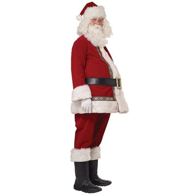 Deluxe Jolly Santa Claus Men's Christmas Costume - Jokers Costume Mega Store