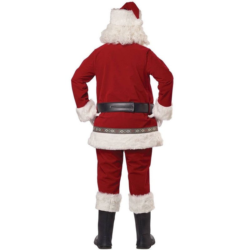 Deluxe Jolly Santa Claus Men's Christmas Costume - Jokers Costume Mega Store