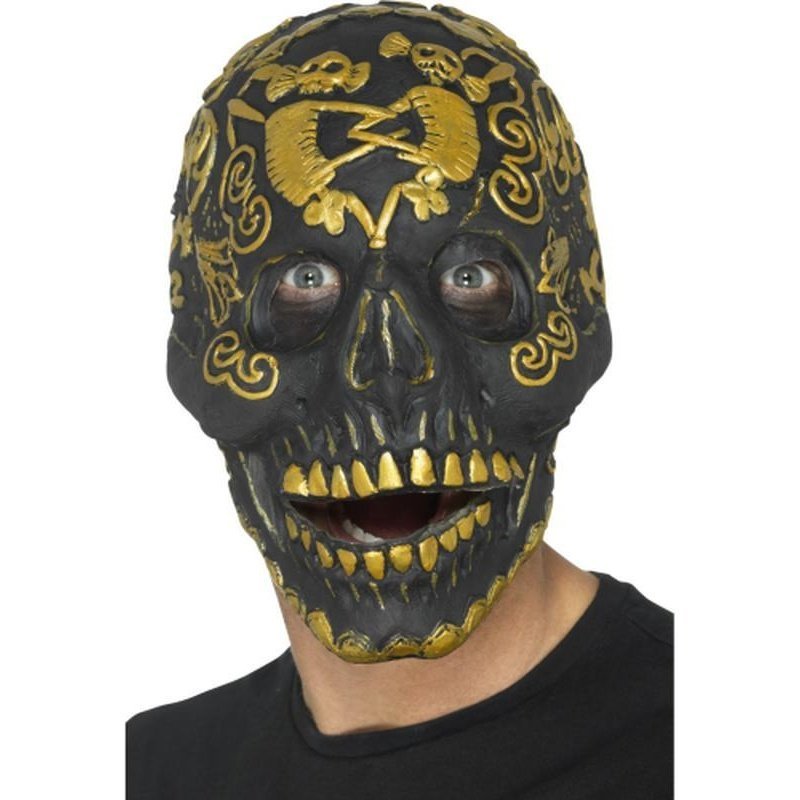 Deluxe Masquerade Skull Mask - Jokers Costume Mega Store