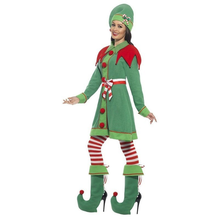 Deluxe Miss Elf Costume - Jokers Costume Mega Store