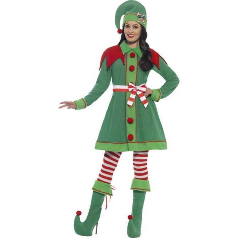 Deluxe Miss Elf Costume - Jokers Costume Mega Store