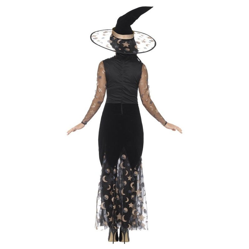 Deluxe Moon & Stars Witch Costume - Jokers Costume Mega Store