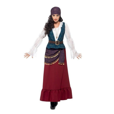 Deluxe Pirate Buccaneer Beauty Costume - Jokers Costume Mega Store