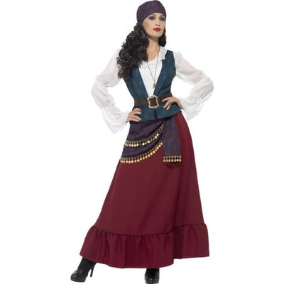Deluxe Pirate Buccaneer Beauty Costume - Jokers Costume Mega Store