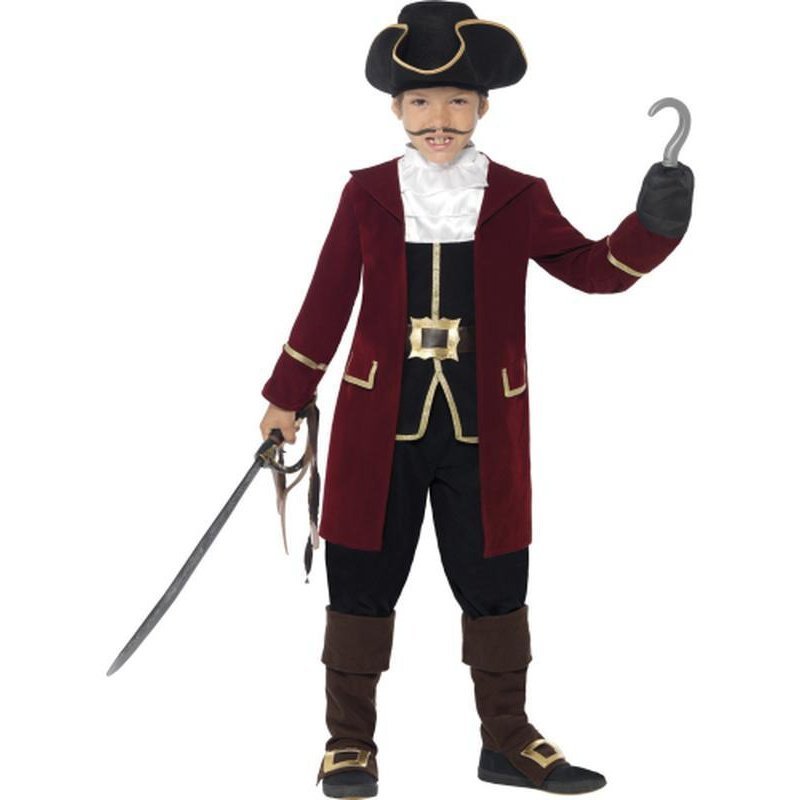 Deluxe Pirate Captain Costume - Jokers Costume Mega Store