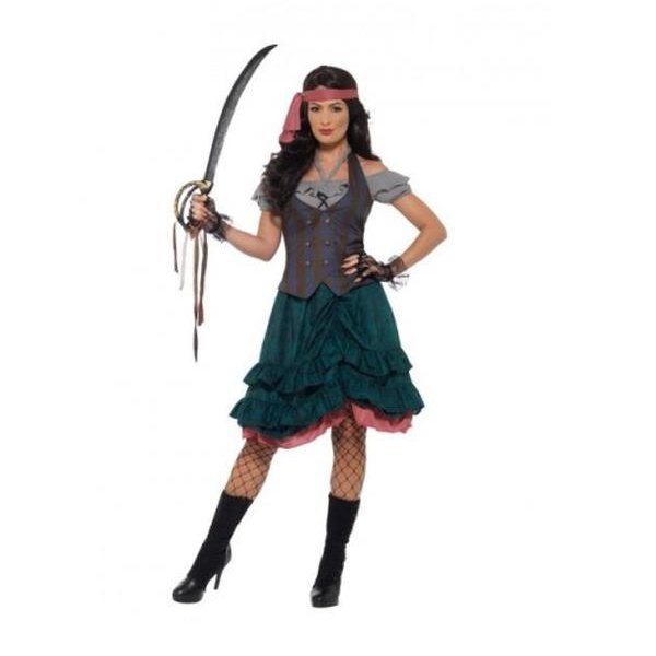 Deluxe Pirate Wench Costume - Jokers Costume Mega Store