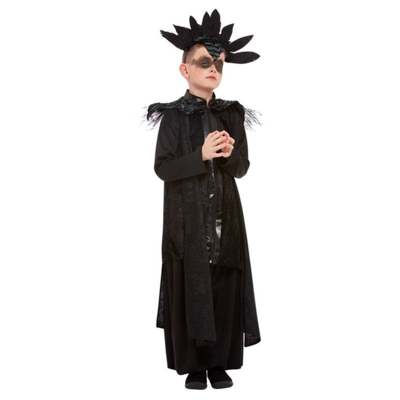 Deluxe Raven Prince Costume, Black - Jokers Costume Mega Store