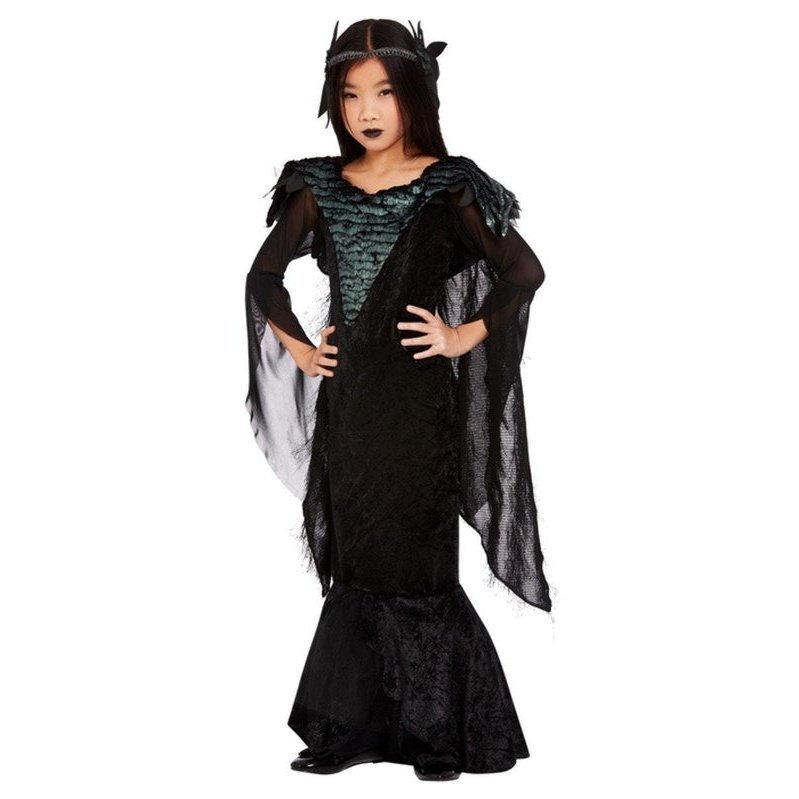 Deluxe Raven Princess Costume, Black - Jokers Costume Mega Store