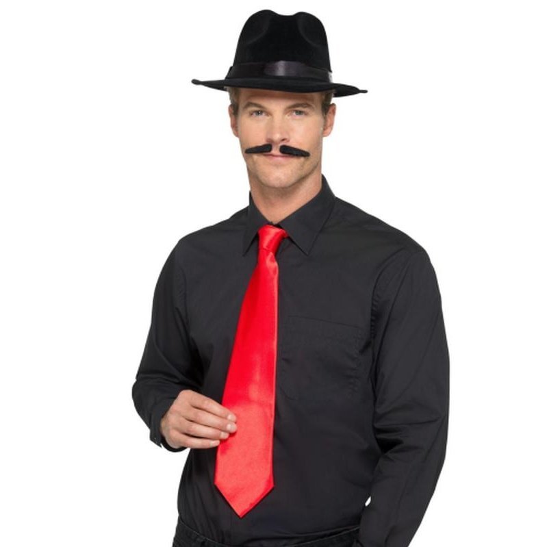 Deluxe Red Gangster Tie - Jokers Costume Mega Store