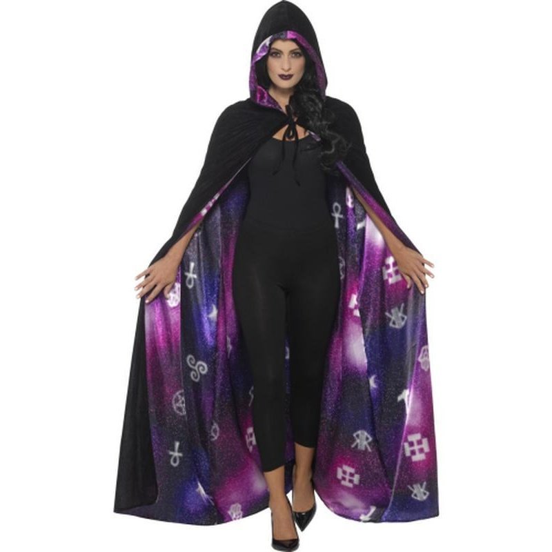 Deluxe Reversible Galaxy Ouija Cape - Jokers Costume Mega Store