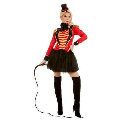 Deluxe Ringmaster Lady Costume - Jokers Costume Mega Store